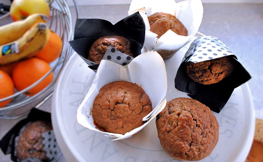 Banana Bran Muffins Recipe Cuisine Fiend